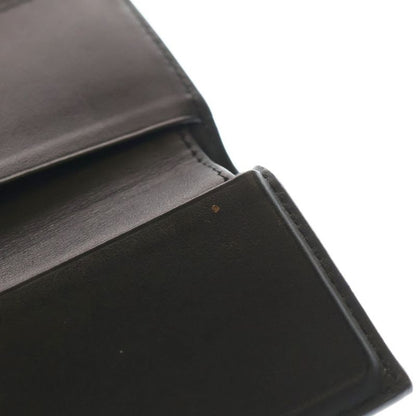 Celine Folded Compact Wallet Trifold Black