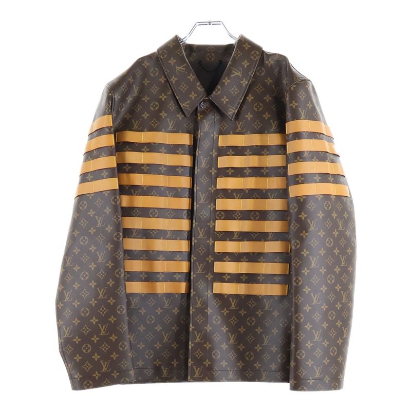 Louis Vuitton Nigo Monogram LV Toile Military Jacket Lsr