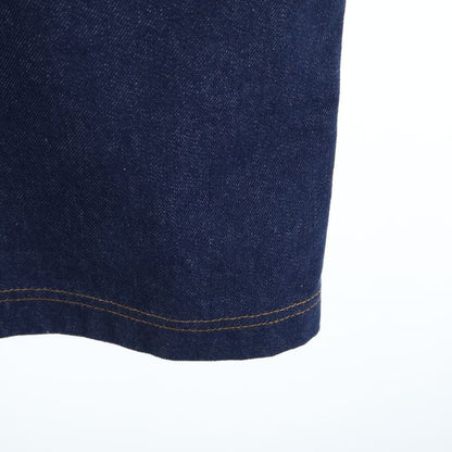 Fendi Blue Denim Mini Dress Long Sleeve