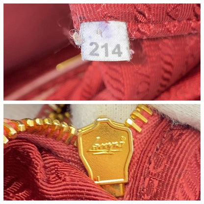Prada Galleria Saffiano Pink Gold Leather Tote
