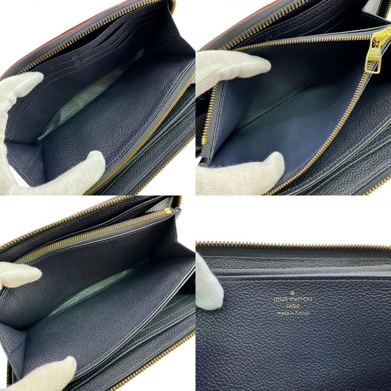 Louis Vuitton Zip Around Zippy Long Wallet Navy