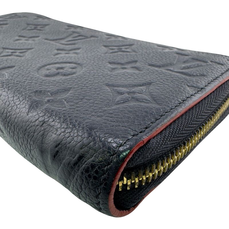 Louis Vuitton Zip Around Zippy Long Wallet Navy