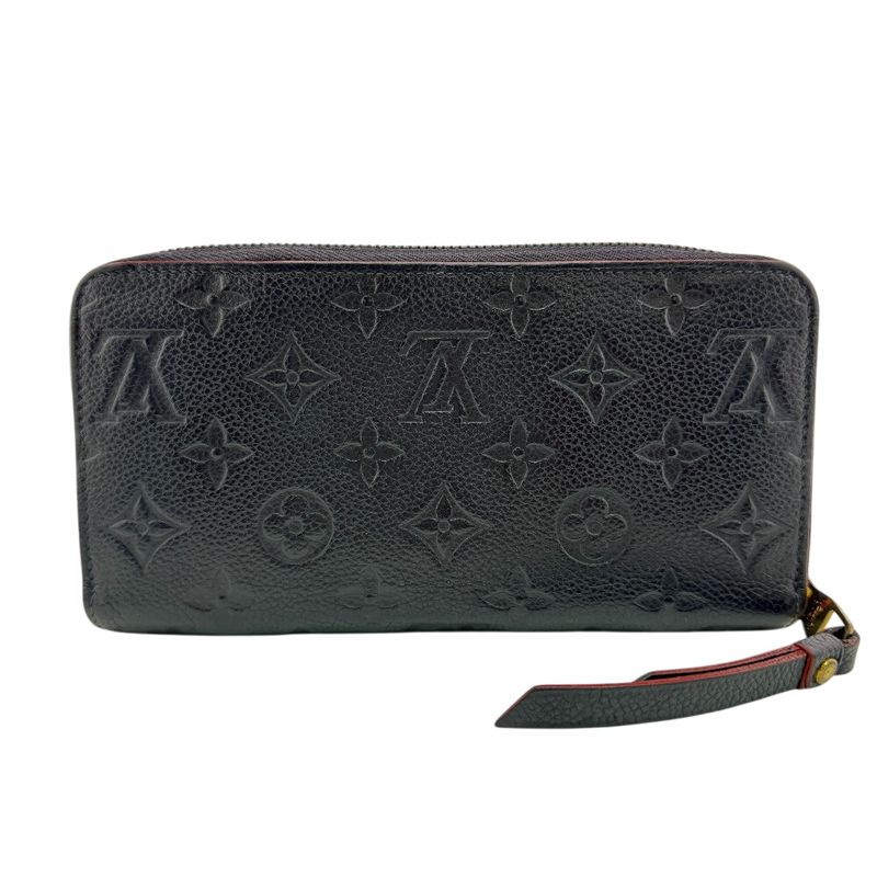 Louis Vuitton Zip Around Zippy Long Wallet Navy