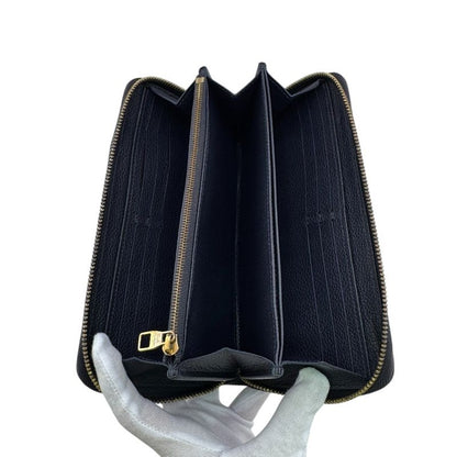 Louis Vuitton Zip Around Zippy Long Wallet Navy
