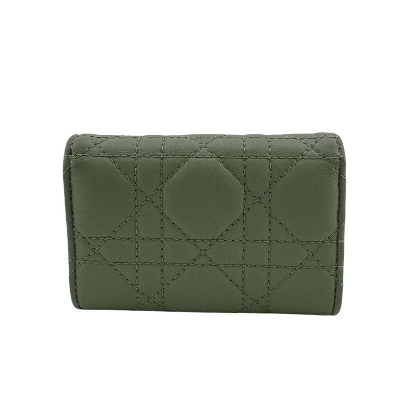 Dior Gricine Wallet Bifold Green