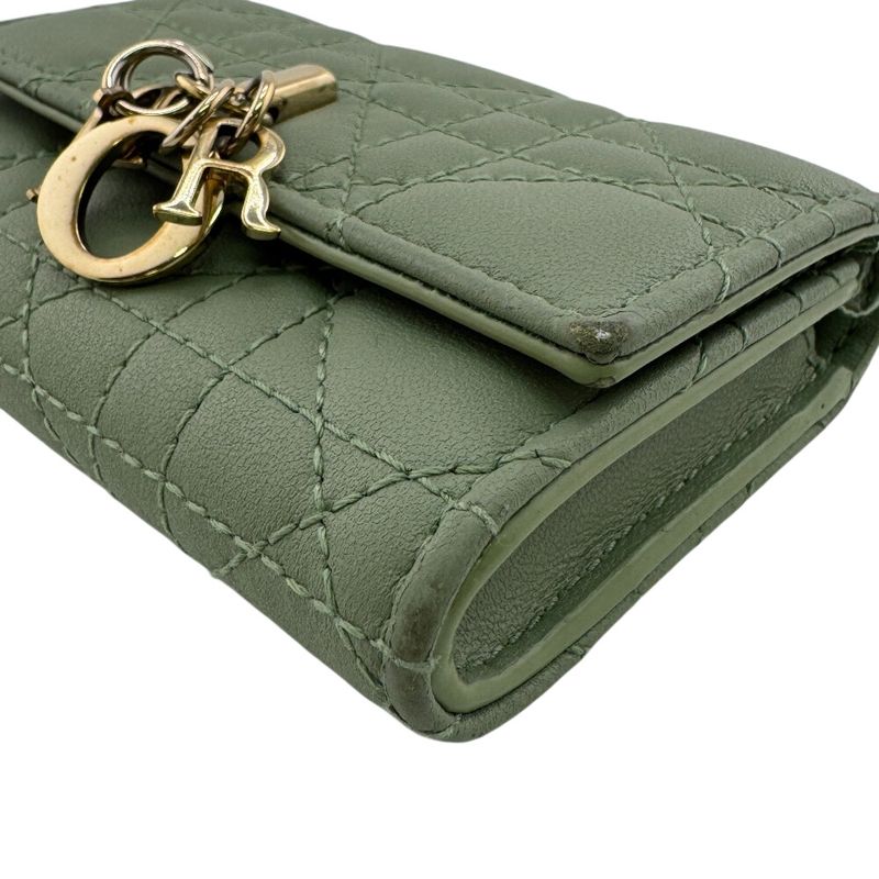 Dior Gricine Wallet Bifold Green