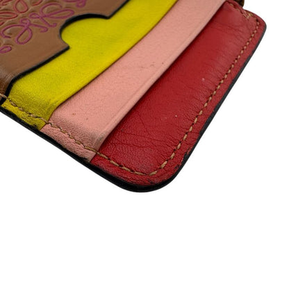 Loewe Fragment Case Pass Case Card Coin Multicolor