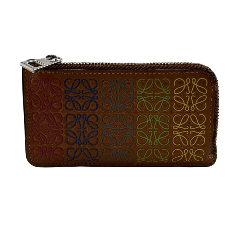 Loewe Fragment Case Pass Case Card Coin Multicolor