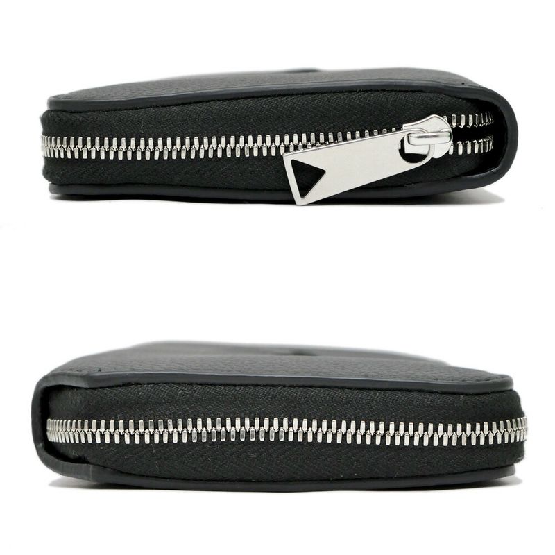 Bottega Veneta Tre Zip Around Wallet Long Black