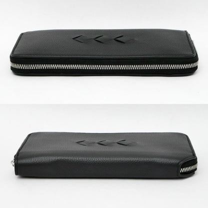 Bottega Veneta Tre Zip Around Wallet Long Black