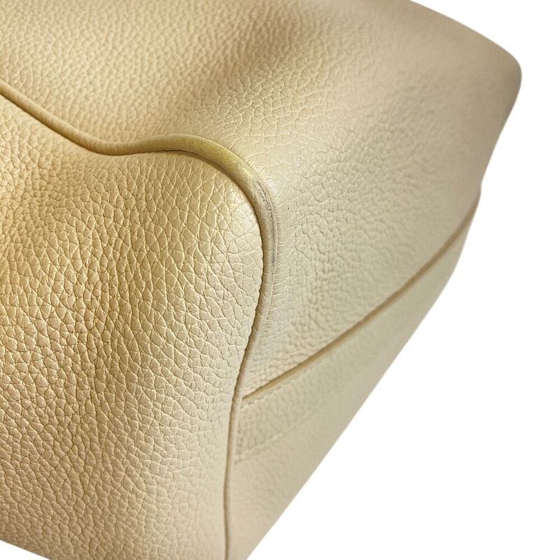 Celine 2-Way Tote Hand Small Fold Cover Shoulder Bag Beige