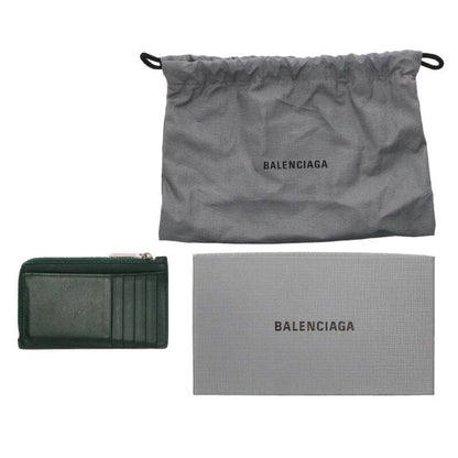 Balenciaga Logo Leather Card Case