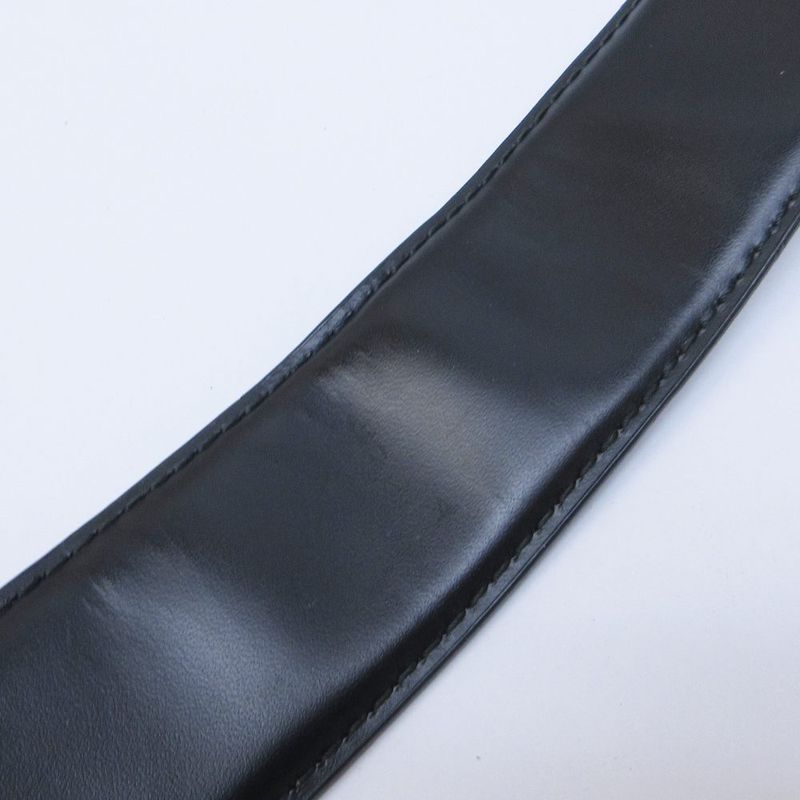 Bvlgari Belt Black Leather