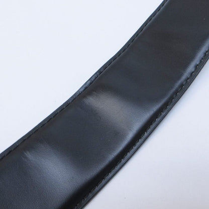 Bvlgari Belt Black Leather