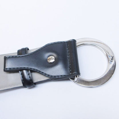 Bvlgari Belt Black Leather