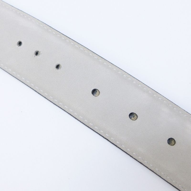 Bvlgari Belt Black Leather