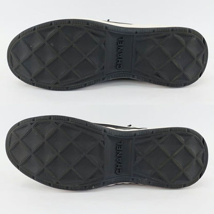 Chanel Sneakers 43 Approx White Black Coco