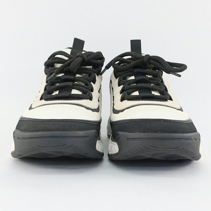 Chanel Sneakers 43 Approx White Black Coco