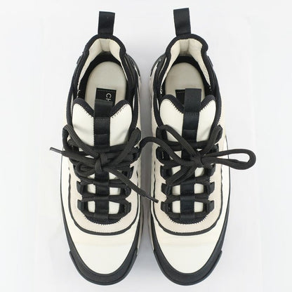 Chanel Sneakers 43 Approx White Black Coco