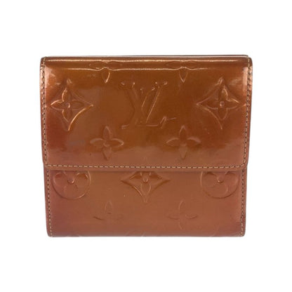 Louis Vuitton Monogram Vernis Porte Monet Billets Cult Cles Bronze Brown Enamel