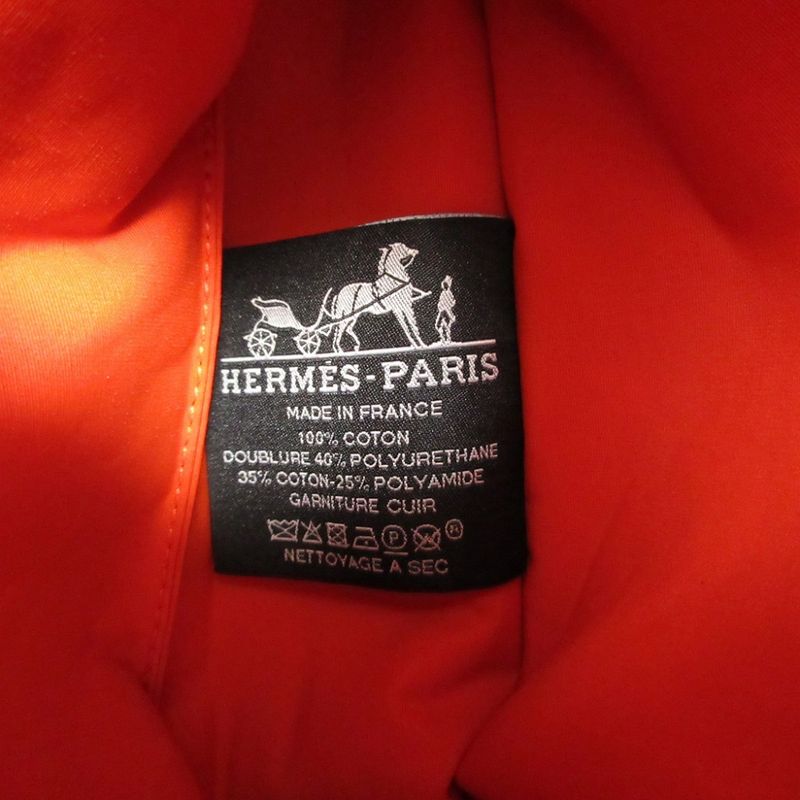 Hermes Bolide Pouch Mini Cotton Black