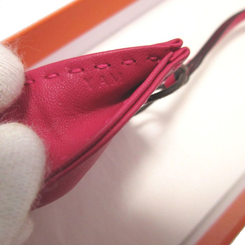 Hermes Sac Orange Any Milo Rose Mexico Key Holder Bag