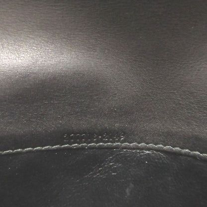 Gucci Soft Stirrup Suede Leather Black Bifold Long Wallet