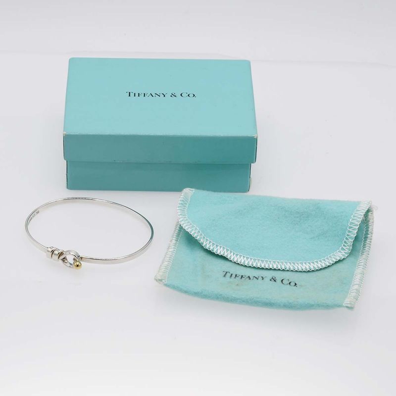 Tiffany & Co. Bracelet Bangle Hook Eye 750 925