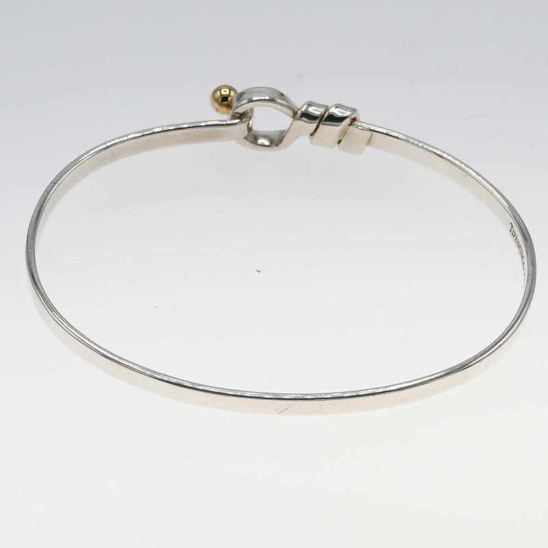 Tiffany & Co. Bracelet Bangle Hook Eye 750 925