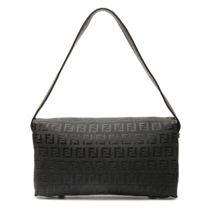 Fendi Shoulder Bag Zucchino Logo Gold