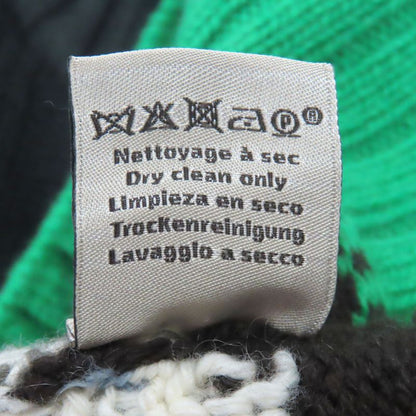 Hermes Wool Cashmere Crew Neck Long Sleeve Knit Sweater Green S