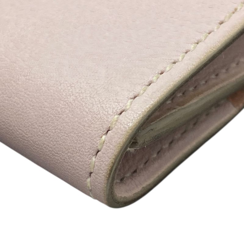 Hermes Coin Purse Card Case Multi Pink