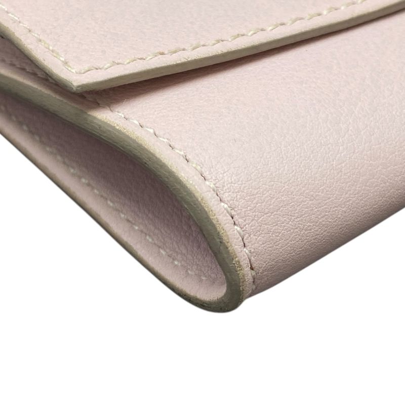 Hermes Coin Purse Card Case Multi Pink