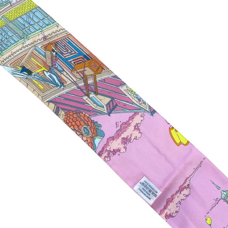 Hermes Scarf Maxi Twill Grand Prix of Faubourg Ugo Gatto Ni