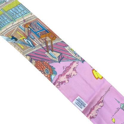 Hermes Scarf Maxi Twill Grand Prix of Faubourg Ugo Gatto Ni