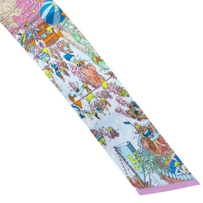 Hermes Scarf Maxi Twill Grand Prix of Faubourg Ugo Gatto Ni