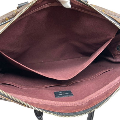 Louis Vuitton Monogram Macassar Porte Documents Voyage Business Briefcase