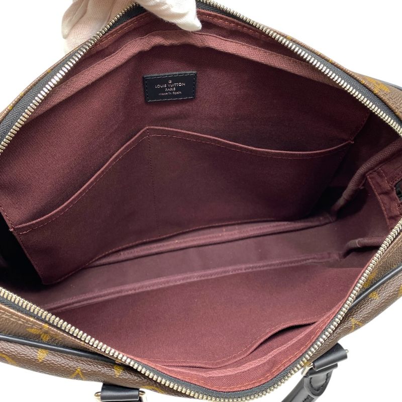 Louis Vuitton Monogram Macassar Porte Documents Voyage Business Briefcase