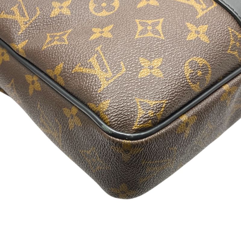 Louis Vuitton Monogram Macassar Porte Documents Voyage Business Briefcase