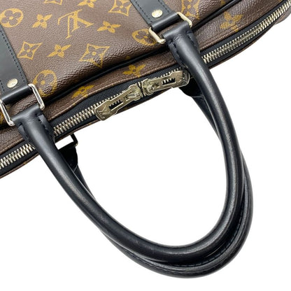 Louis Vuitton Monogram Macassar Porte Documents Voyage Business Briefcase