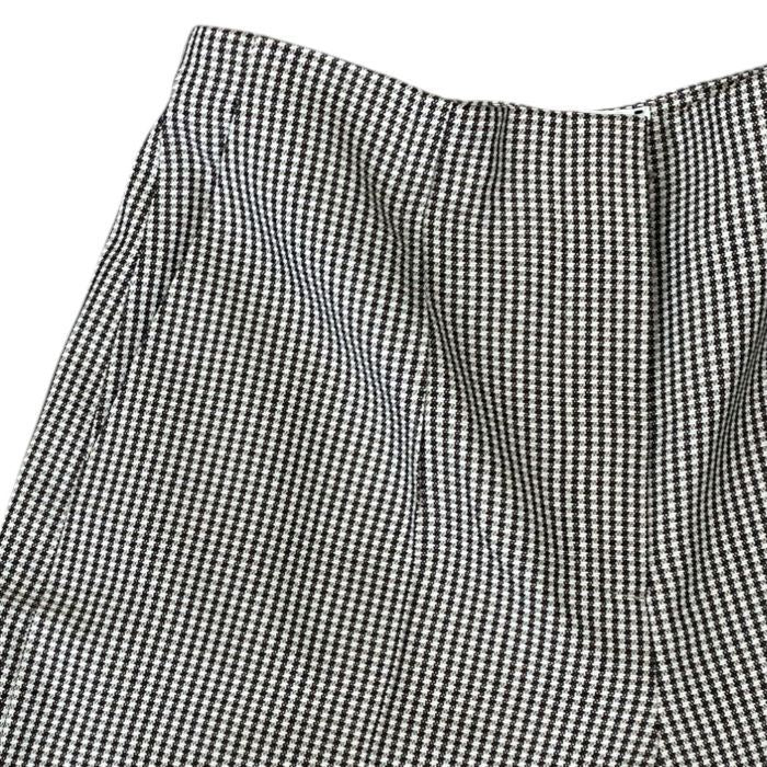 Fendi Wide Pants Long Pants Houndstooth All Over Pattern Wool