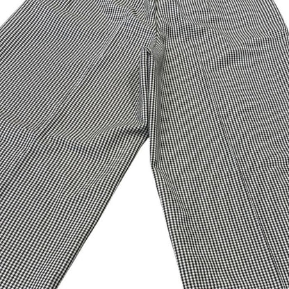 Fendi Wide Pants Long Pants Houndstooth All Over Pattern Wool