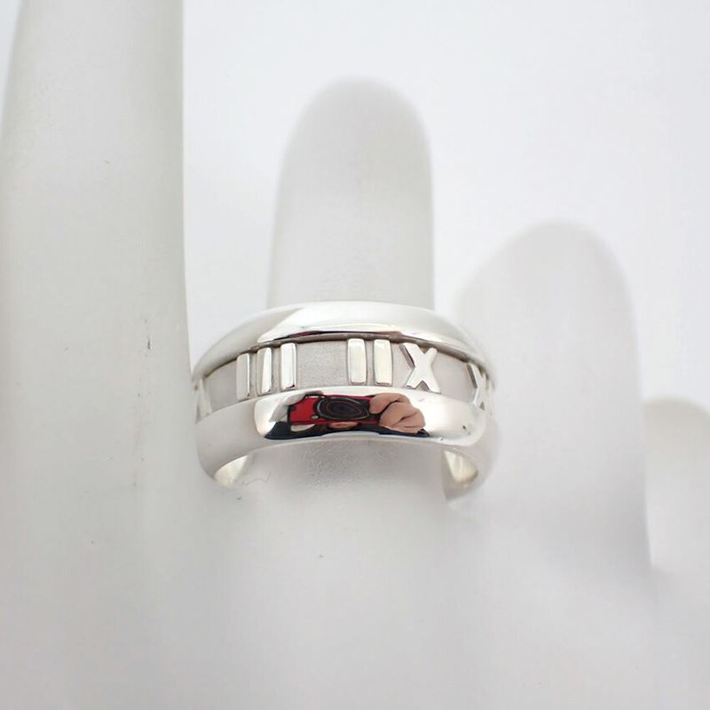 Tiffany & Co. 925 Atlas Wide Ring