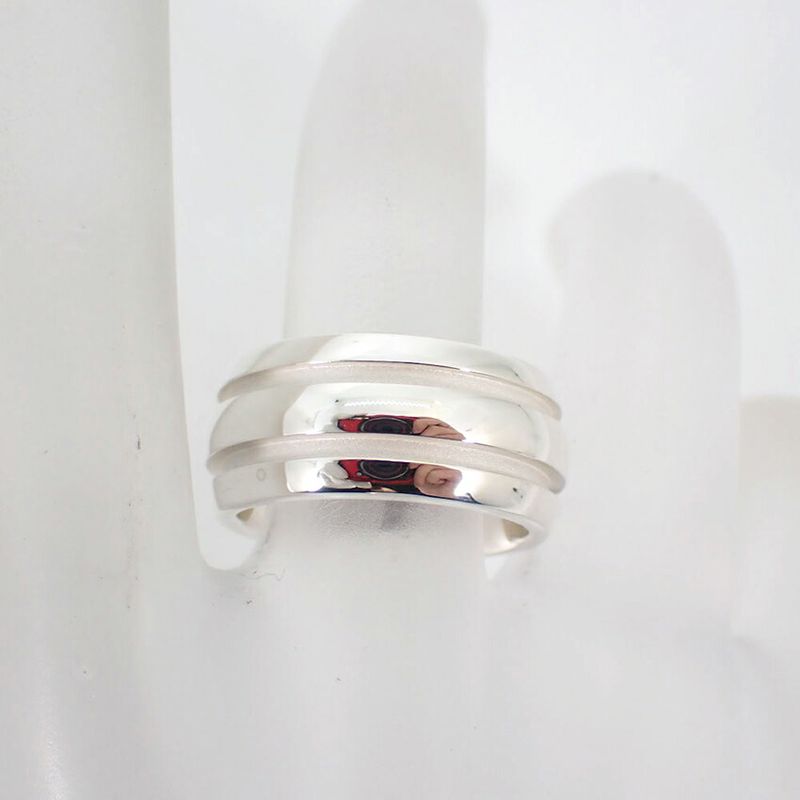 Tiffany & Co. 925 Double Line Ring