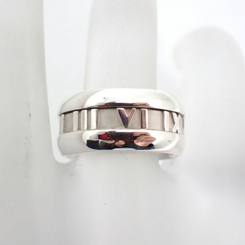 Tiffany & Co. 925 Atlas Wide Ring