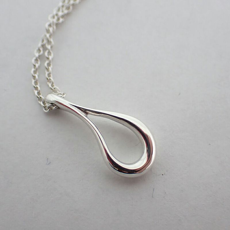 Tiffany & Co. 925 Open Teardrop Pendant