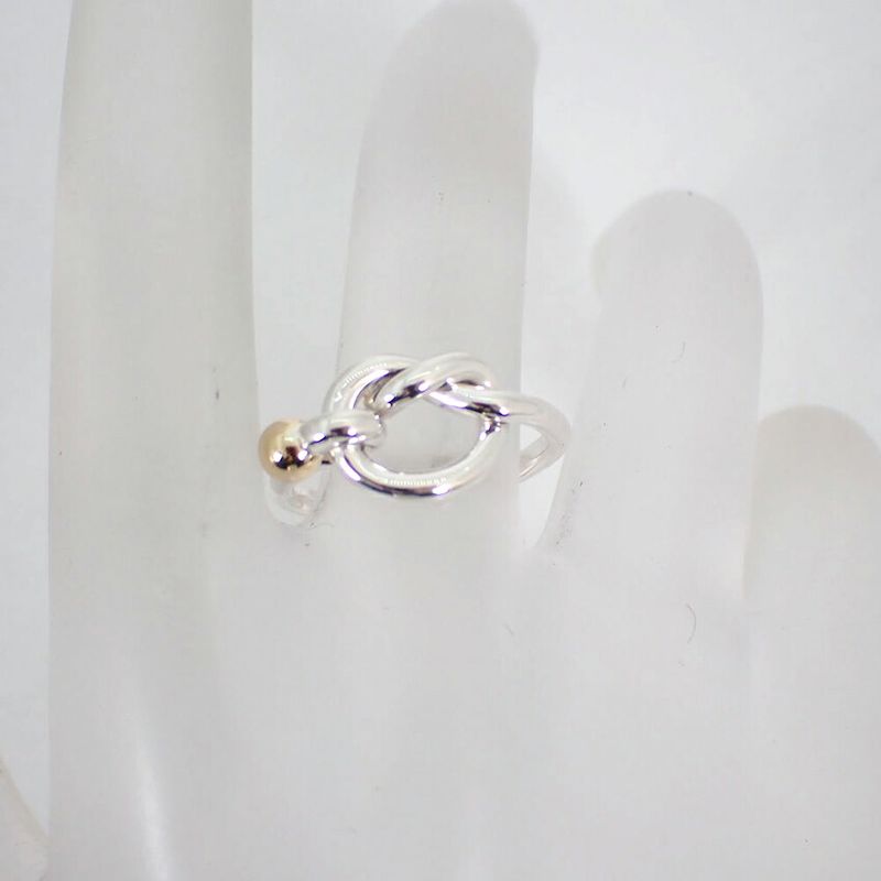 Tiffany & Co. 925 750 Love Knot Ring