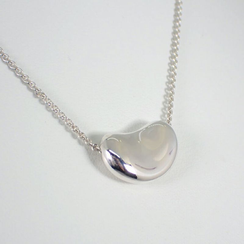 Tiffany & Co. 925 Bean Pendant Necklace