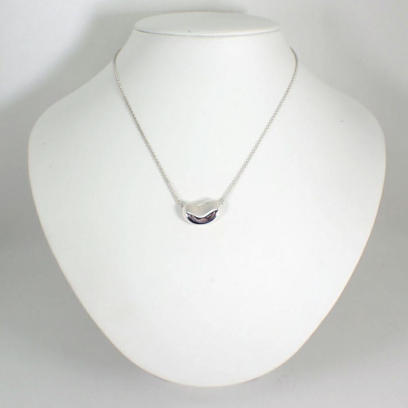Tiffany & Co. 925 Bean Pendant Necklace