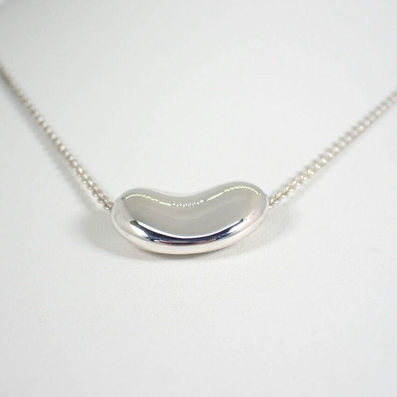 Tiffany & Co. 925 Bean Pendant Necklace